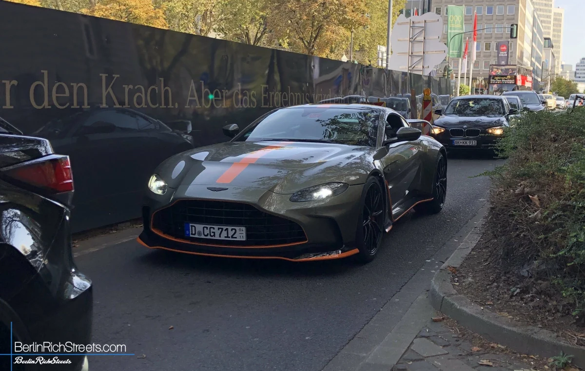 Aston Martin V12 Vantage (2023) spotted in Düsseldorf — BerlinRichStreets
